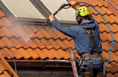 Démoussage et hydrofuge de toiture à Plassay